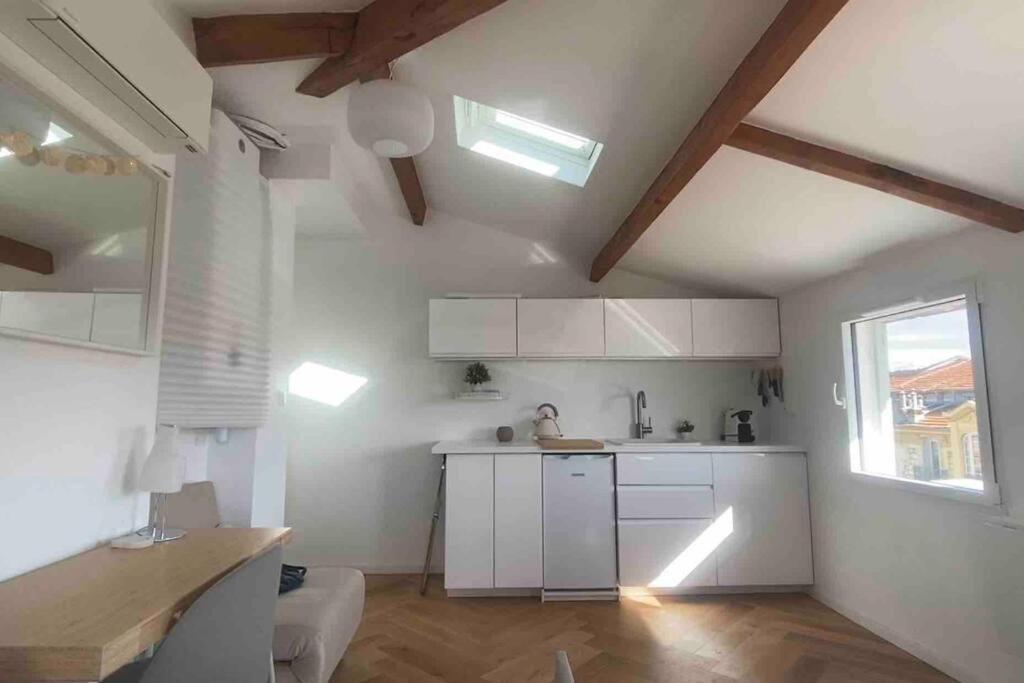 Heart Of Nice-Rooftop Seaside Studio Zewnętrze zdjęcie