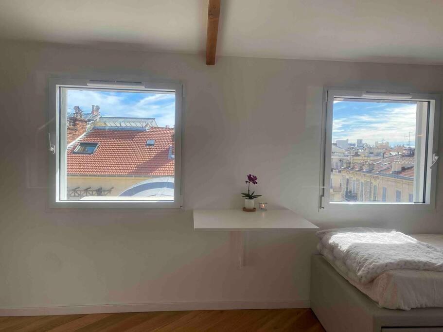 Heart Of Nice-Rooftop Seaside Studio Zewnętrze zdjęcie